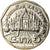 Coin, Thailand, Rama IX, 5 Baht, 2001, MS(63), Copper-Nickel Clad Copper, KM:219