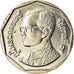 Monnaie, Thaïlande, Rama IX, 5 Baht, 2001, SPL+, Copper-Nickel Clad Copper