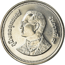 Moneta, Thailandia, Rama IX, 2 Baht, 2005, SPL, Acciaio placcato nichel, KM:444