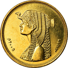Coin, Egypt, 50 Piastres, 2005, Cairo, MS(64), Brass, KM:942.1