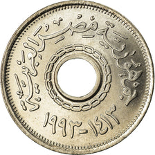 Coin, Egypt, 25 Piastres, 1993, MS(64), Copper-nickel, KM:734