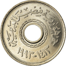 Coin, Egypt, 25 Piastres, 1993, MS(63), Copper-nickel, KM:734
