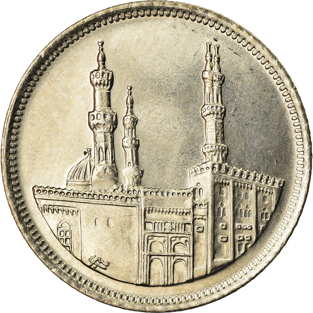 Monnaie, Égypte, 20 Piastres, 1992, SPL, Copper-nickel, KM:733