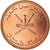 Coin, Oman, Qabus bin Sa'id, 10 Baisa, 2008, British Royal Mint, MS(63), Bronze