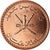 Moeda, Omã, Qabus bin Sa'id, 5 Baisa, 2008, British Royal Mint, MS(64), Aço