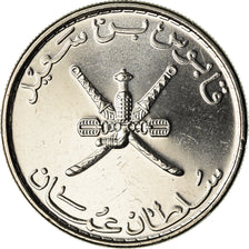 Coin, Oman, Qabus bin Sa'id, 50 Baisa, 2008, British Royal Mint, MS(64), Nickel