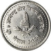 Monnaie, Népal, SHAH DYNASTY, Gyanendra Bir Bikram, 50 Paisa, 2004, Kathmandu