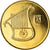 Moeda, Israel, 1/2 New Sheqel, 2006, MS(63), Alumínio-Bronze, KM:159