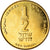 Moeda, Israel, 1/2 New Sheqel, 2006, MS(64), Alumínio-Bronze, KM:159