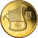 Coin, Israel, 1/2 New Sheqel, 2006, MS(64), Aluminum-Bronze, KM:159