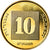Coin, Israel, 10 Agorot, 2009, MS(63), Aluminum-Bronze, KM:158