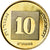 Moeda, Israel, 10 Agorot, 2009, MS(63), Alumínio-Bronze, KM:158