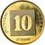 Coin, Israel, 10 Agorot, 2009, MS(64), Aluminum-Bronze, KM:158
