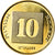 Coin, Israel, 10 Agorot, 2009, MS(60-62), Aluminum-Bronze, KM:158