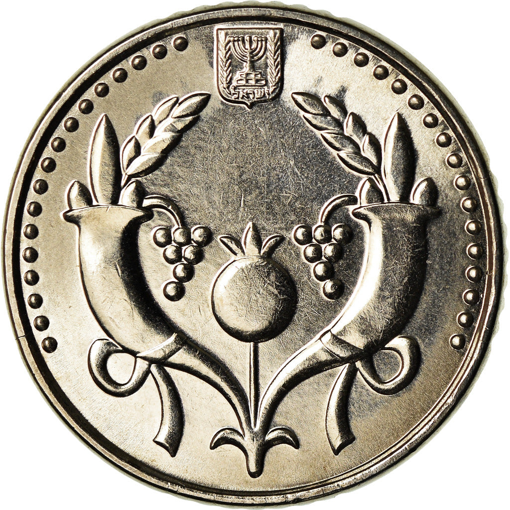 Coin, Israel, 2 New Sheqalim, 2008, Ultrech, MS(64), Nickel plated steel, KM:433