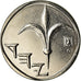 Coin, Israel, New Sheqel, 2007, MS(60-62), Nickel plated steel, KM:160a