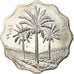 Coin, Iraq, 10 Fils, 1981, MS(63), Stainless Steel, KM:126a