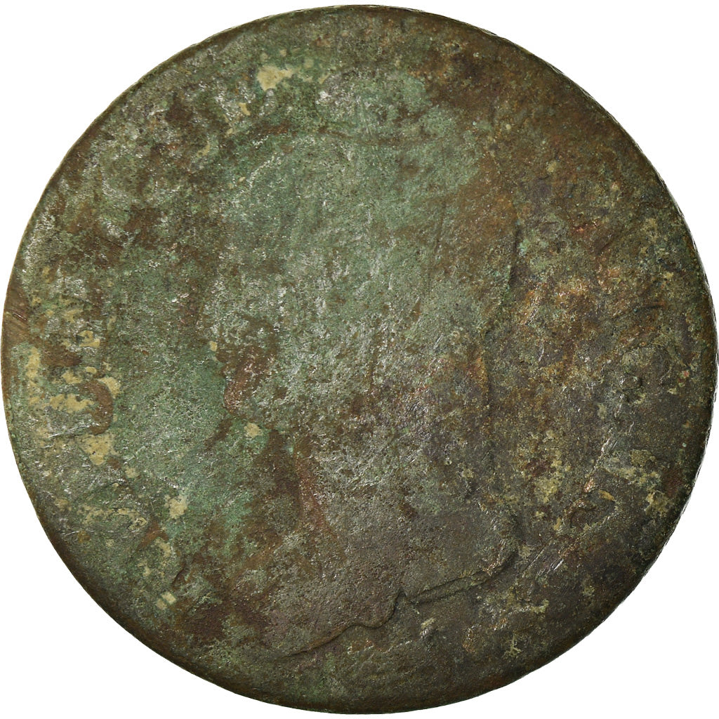 Moneta, Francia, Dupré, 5 Centimes, AN 5, Paris, B, Bronzo, KM:640.1