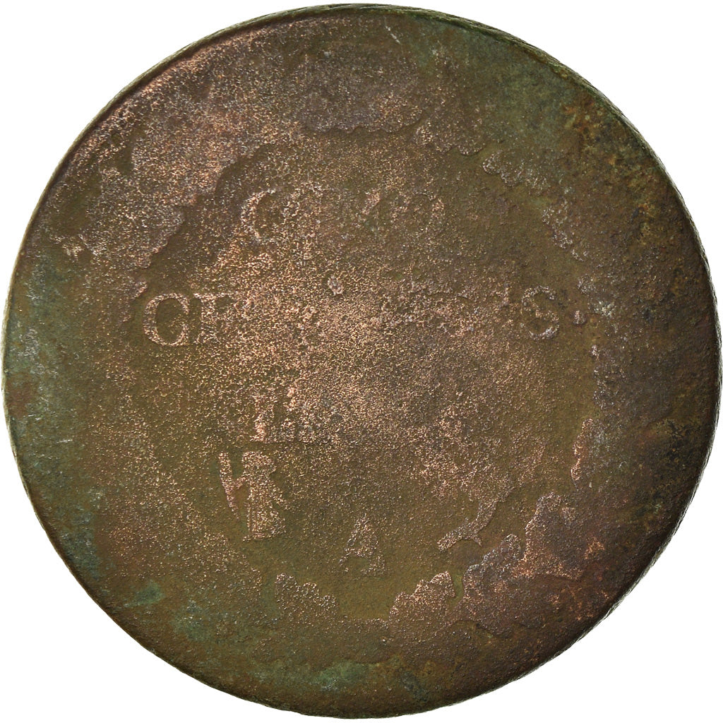 Moneta, Francia, Dupré, 5 Centimes, AN 5, Paris, B, Bronzo, KM:640.1