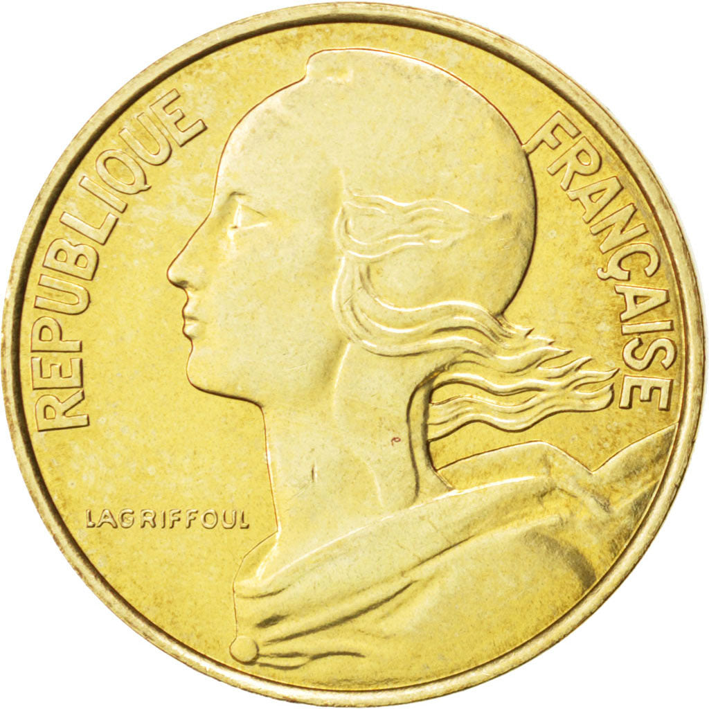 FRANCE, Marianne, 10 Centimes, 1999, Paris, KM #929, AU(55-58),...