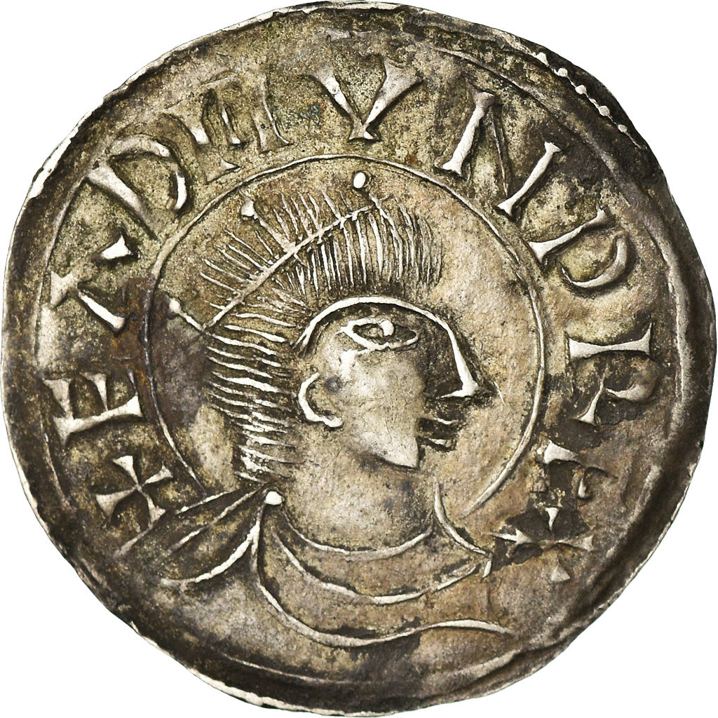 Moneta, Gran Bretagna, Eadmund, Penny, 939 - 946, Norwich, SPL-, Argento, KM:11