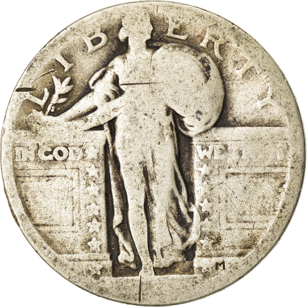 Münze, Vereinigte Staaten, Standing Liberty Quarter, Quarter, Uncertain date