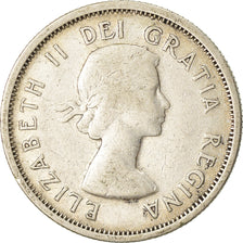 Monnaie, Canada, Elizabeth II, 25 Cents, 1953, Royal Canadian Mint, Ottawa, TB