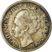 Curaçao, 1/4 Gulden, 1944, Denver, USA, BB, Argento, KM:44