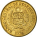 Moneta, Perù, Sol, 1974, BB+, Ottone, KM:248