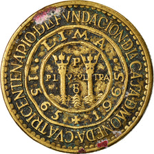 Moneta, Perù, Sol, 1965, Lima, MB+, Ottone, KM:240