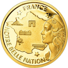 France, Medal, French Fifth Republic, Politics, Society, War, MS(65-70), Gold
