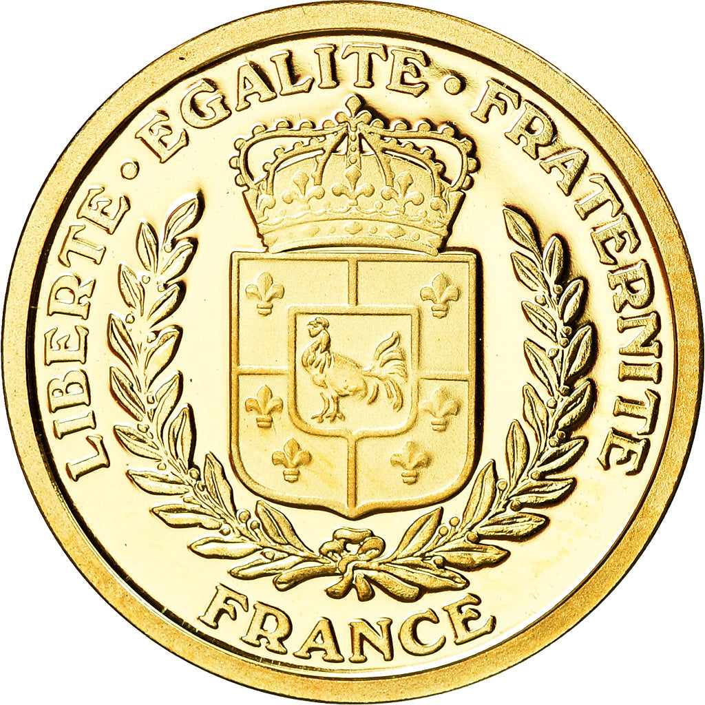 France, Medal, 65ème Anniversaire de la Libération, History, MS(65-70), Gold