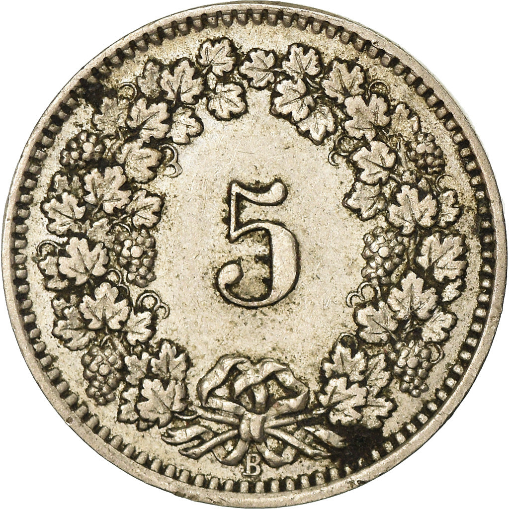 Monnaie, Suisse, 5 Rappen, 1913, Bern, TTB+, Copper-nickel, KM:26