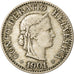 Coin, Switzerland, 10 Rappen, 1901, Bern, VF(30-35), Copper-nickel, KM:27