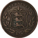 Moneda, Guernsey, 8 Doubles, 1903, Heaton, Birmingham, BC+, Bronce, KM:7