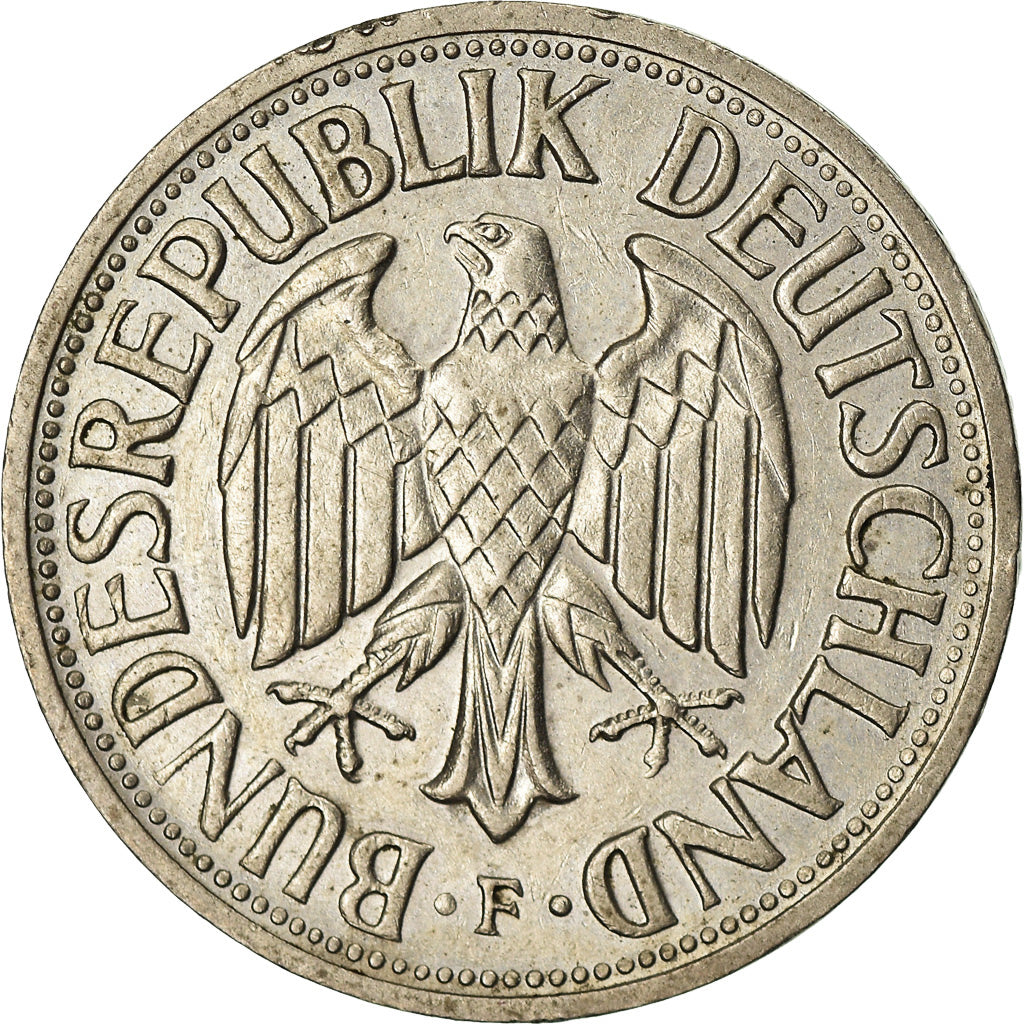 Coin, GERMANY - FEDERAL REPUBLIC, Mark, 1950, Stuttgart, AU(50-53)