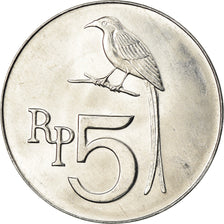 Moneta, Indonesia, 5 Rupiah, 1970, SPL+, Alluminio, KM:22