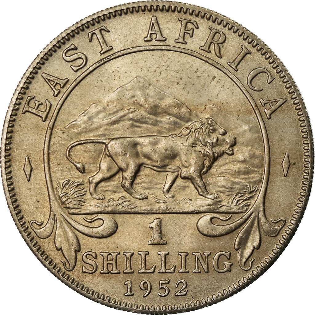 Monnaie, EAST AFRICA, George VI, Shilling, 1952, SUP+, Copper-nickel, KM:31