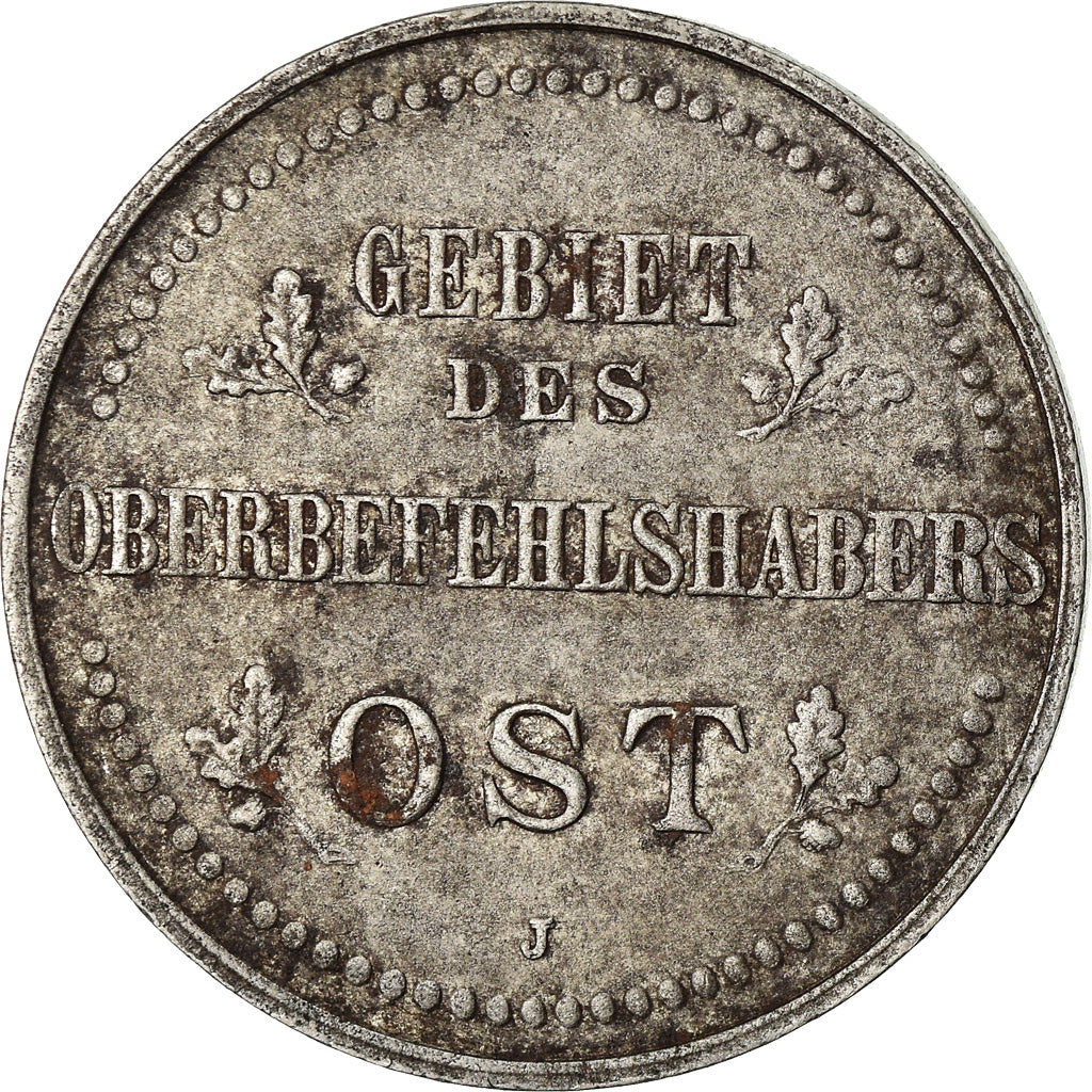 Moeda, ALEMANHA - IMPÉRIO, Wilhelm II, 3 Kopeks, 1916, Hambourg, AU(50-53)