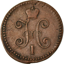 Coin, Russia, Nicholas I, Kopek, 1844, Ekaterinbourg, VF(20-25), Copper