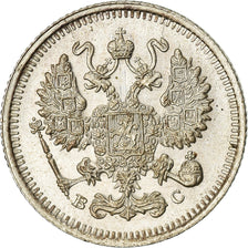 Monnaie, Russie, Nicholas II, 10 Kopeks, 1915, Saint-Petersburg, SPL, Argent