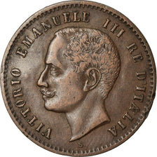 Moneta, Włochy, Vittorio Emanuele III, 2 Centesimi, 1906, Rome, AU(50-53)