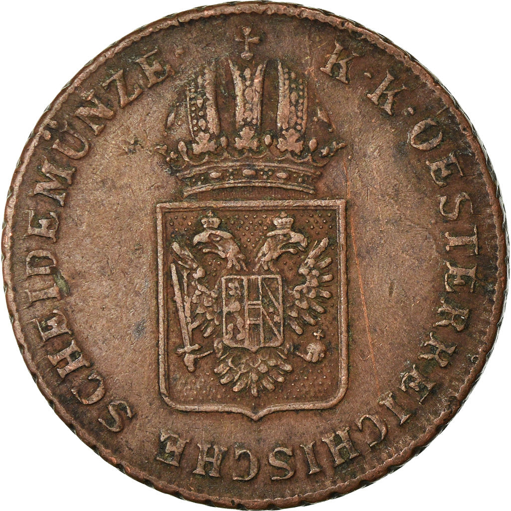 Moneta, Austria, Franz II (I), Kreuzer, 1816, EF(40-45), Miedź, KM:2113