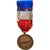 Francia, Médaille d'honneur du travail, medalla, 1985, Excellent Quality