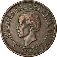 Haiti, 20 Centimes, 1863, EF(40-45), Bronze, KM:41