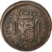 Monnaie, États italiens, MILAN, Maria Theresa, 1/2 Soldo, Mezzo Soldo, 1777