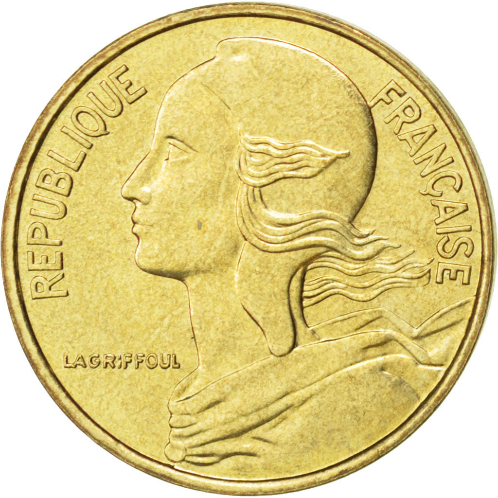 Vème République, 5 Centimes Marianne 1999, KM 933