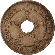 Münze, Belgisch-Kongo, Centime, 1910, SS+, Kupfer, KM:15