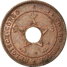 Moneta, Congo belga, Centime, 1910, BB+, Rame, KM:15