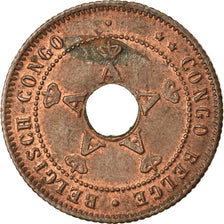 Moneta, Congo belga, Centime, 1910, BB+, Rame, KM:15